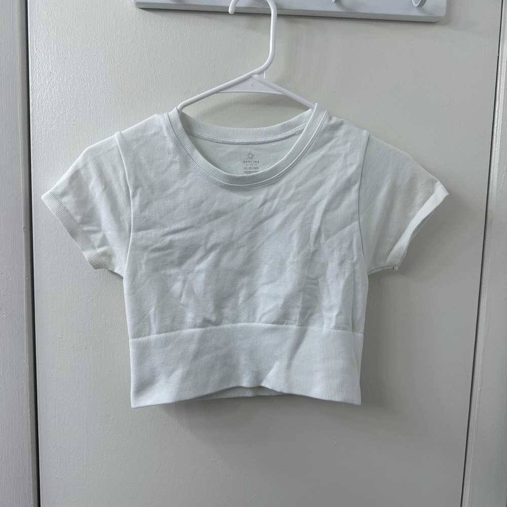 3 aerie work out crop tops